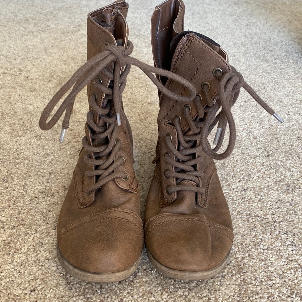 Sergeant Lace Up Booties